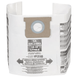 Ridgid VF3503 High-Efficiency Vacuum Dust Bag (Size B) | Ridgid by KHM Megatools Corp. Ridgid VF3503 High-Efficiency Vacuum Dust Bag (Size B) | Ridgid by KHM Megatools Corp.